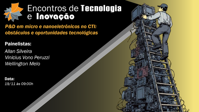 Arte para a o 7 Encontro de Tecnologia e Inovação.