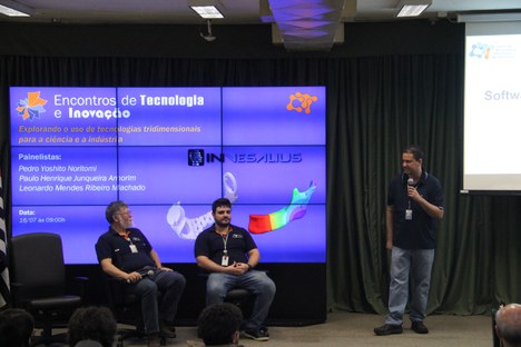 Painelistas do III Encontro de Tecnologia e Inovação.