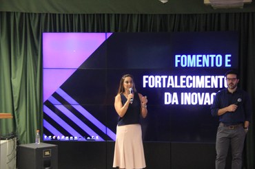 Palestra sobre promoção da inovação em Centros de Pesquisa