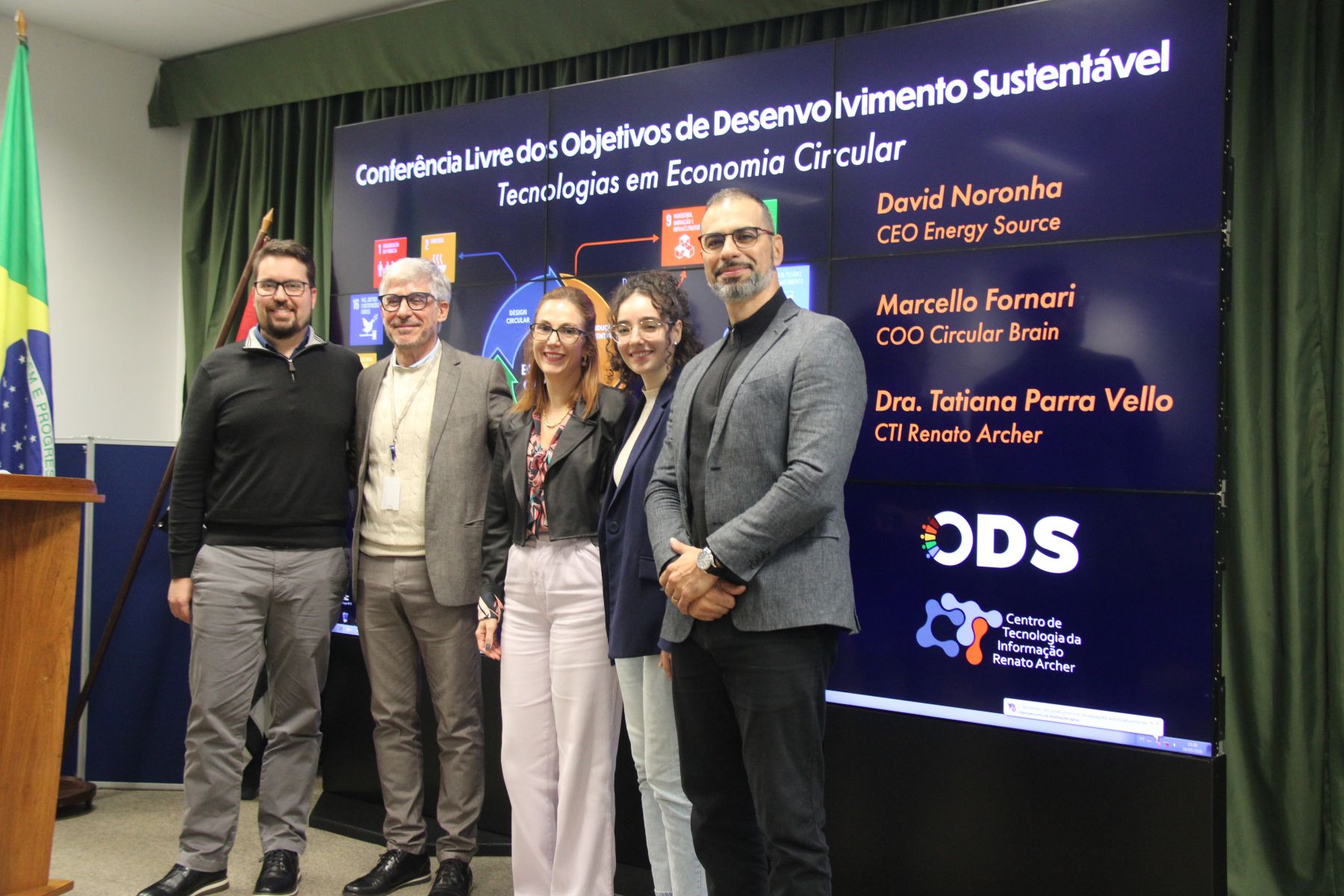 Quando lixo vira oportunidade: economia circular foi tema da Conferência Livre ODS do CTI Renato Archer