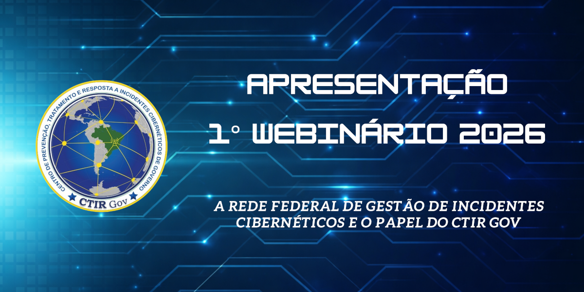 Apresentação 1º Webinário