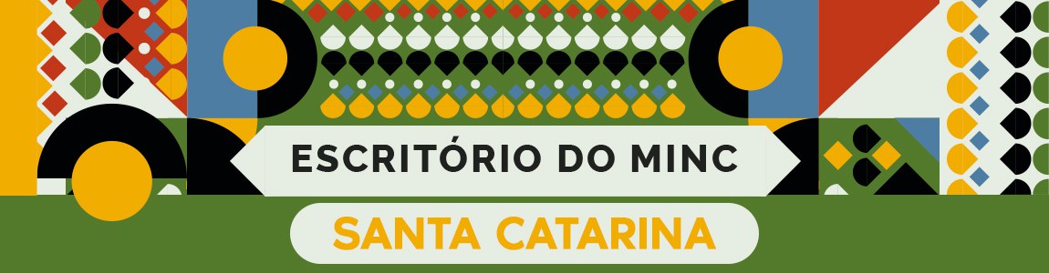 banner escritório do minc em santa catarina
