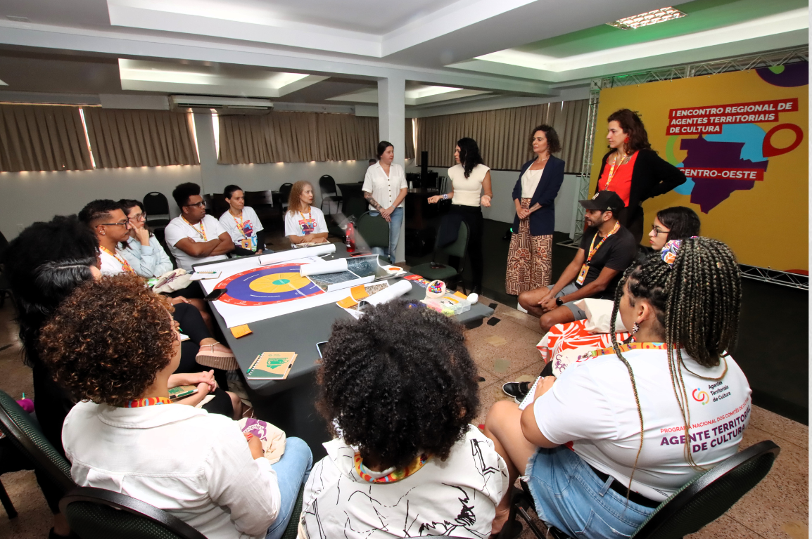 Agentes territoriais e comitês de cultura destacam força dos territórios no segundo dia do Encontro Regional no Centro-Oeste