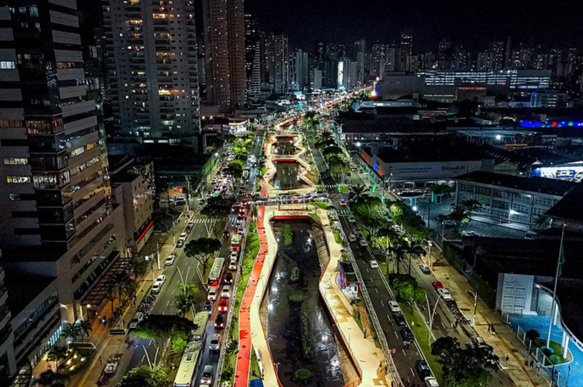 Ministra da Cultura participa da Cerimônia de Anúncios de Investimentos em Drenagem e Inauguração do Parque Linear da Nova Doca, em Belém