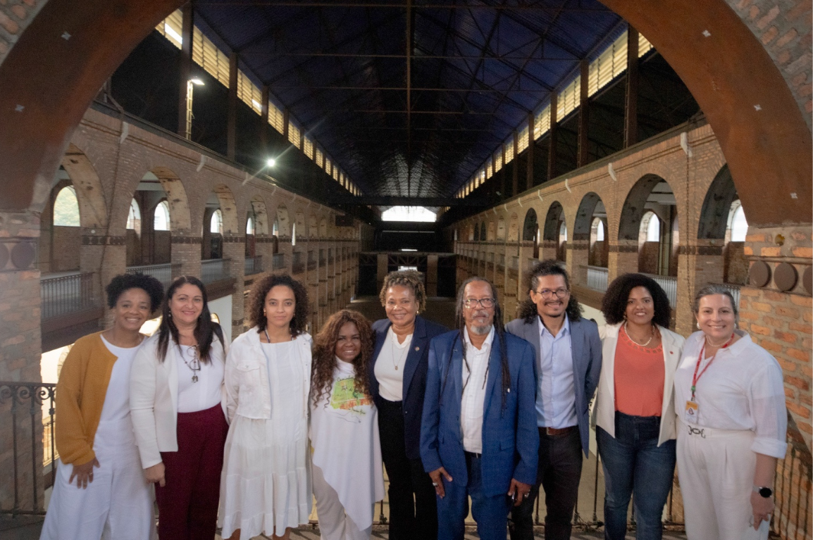 Ministra da Cultura visita Docas André Rebouças que será um centro de memória da cultura afro-brasileira