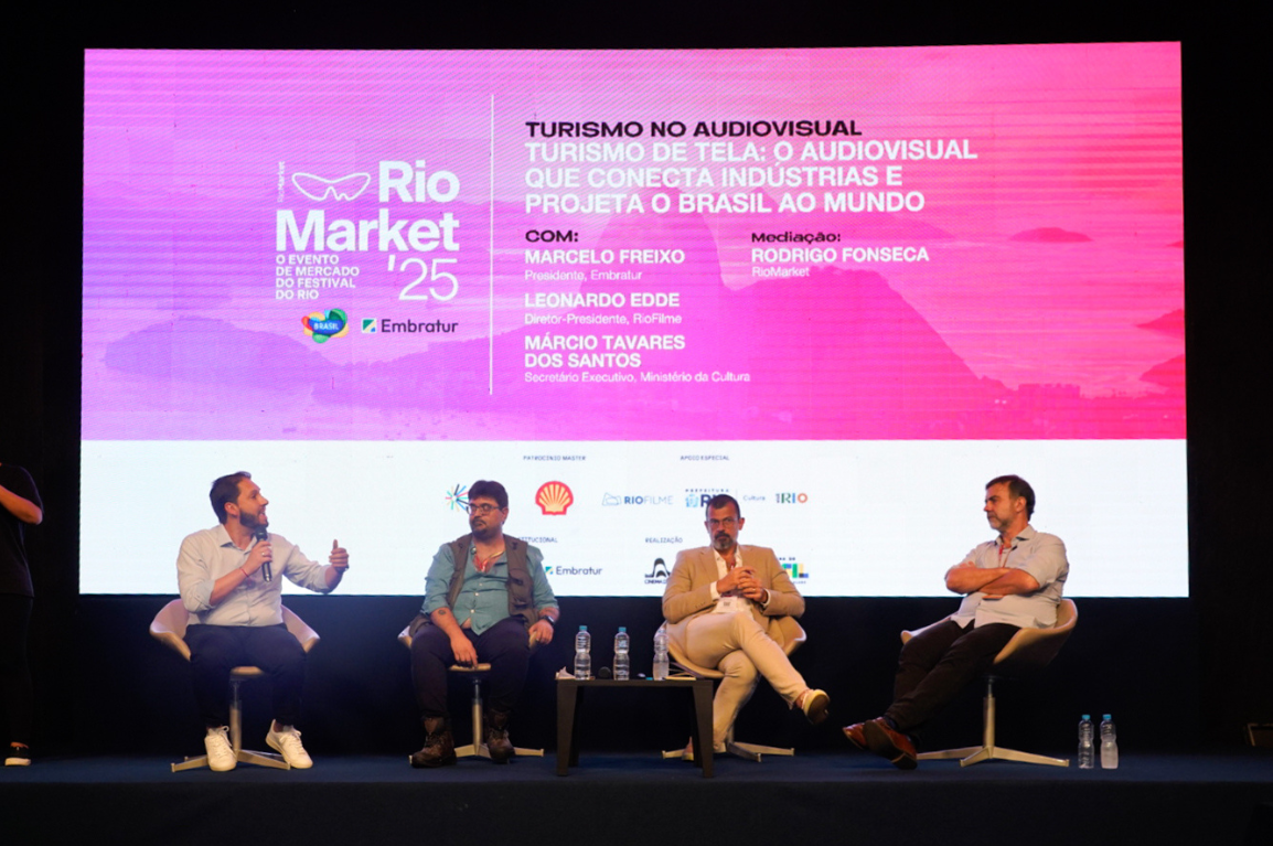 MinC debate papel do audiovisual para impulsionar turismo e projetar o Brasil no cenário internacional