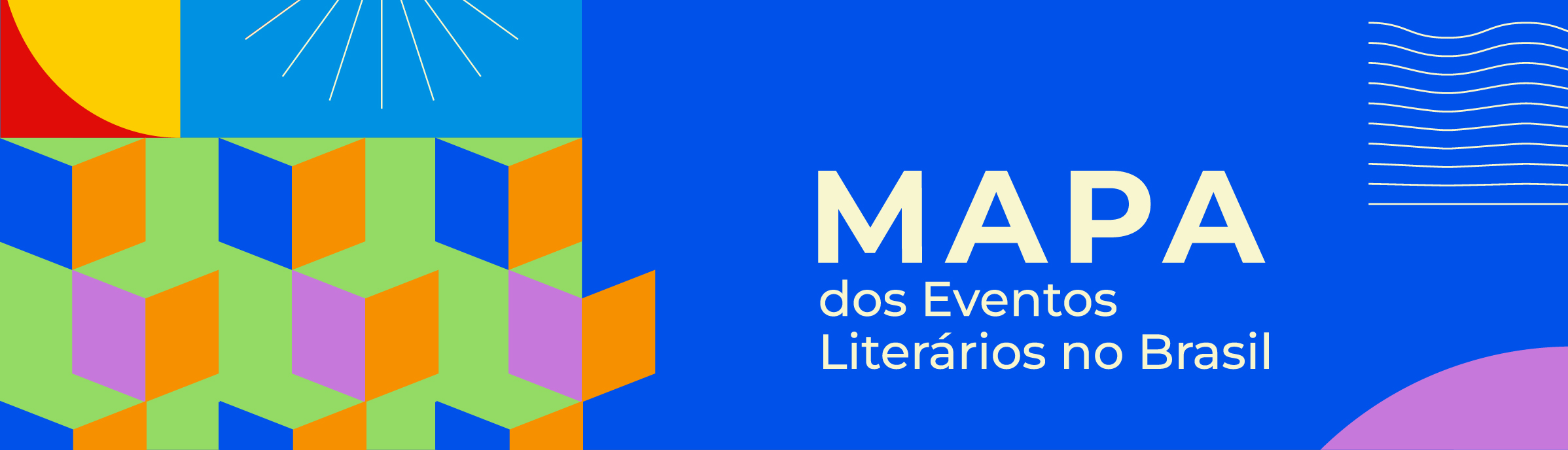 MAPA DOS EVENTOS LITERÁRIOS NO BRASIL