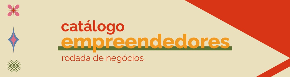botão catálogo empreendedores rodada de negócios