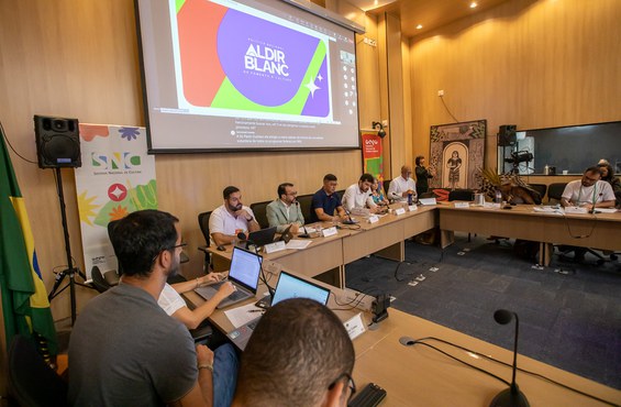 Novas diretrizes da Política Nacional Aldir Blanc são apresentadas ao CNPC. Foto: Hebert Ferreira / MinC