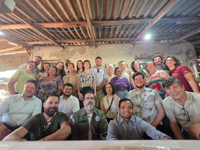 Visita ao Quilombo Horta do seu Zé e dona Laide. Foto: MinC