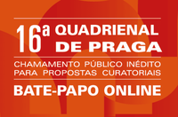 Bate-papo online apresenta chamamento público para a 16ª Quadrienal de Praga