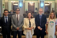 Biblioteca Nacional recebe autoridades da Espanha