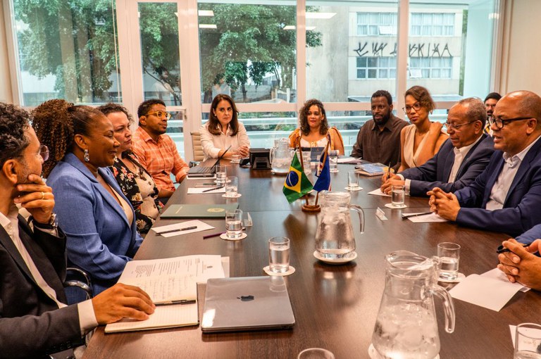Brasil e Cabo Verde fortalecem cooperação cultural em reunião bilateral entre ministros da Cultura