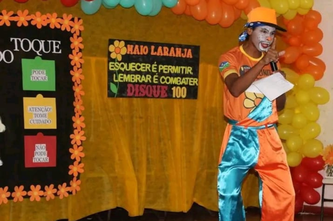 Palhaço Vavá. Foto: Arquivo pessoal