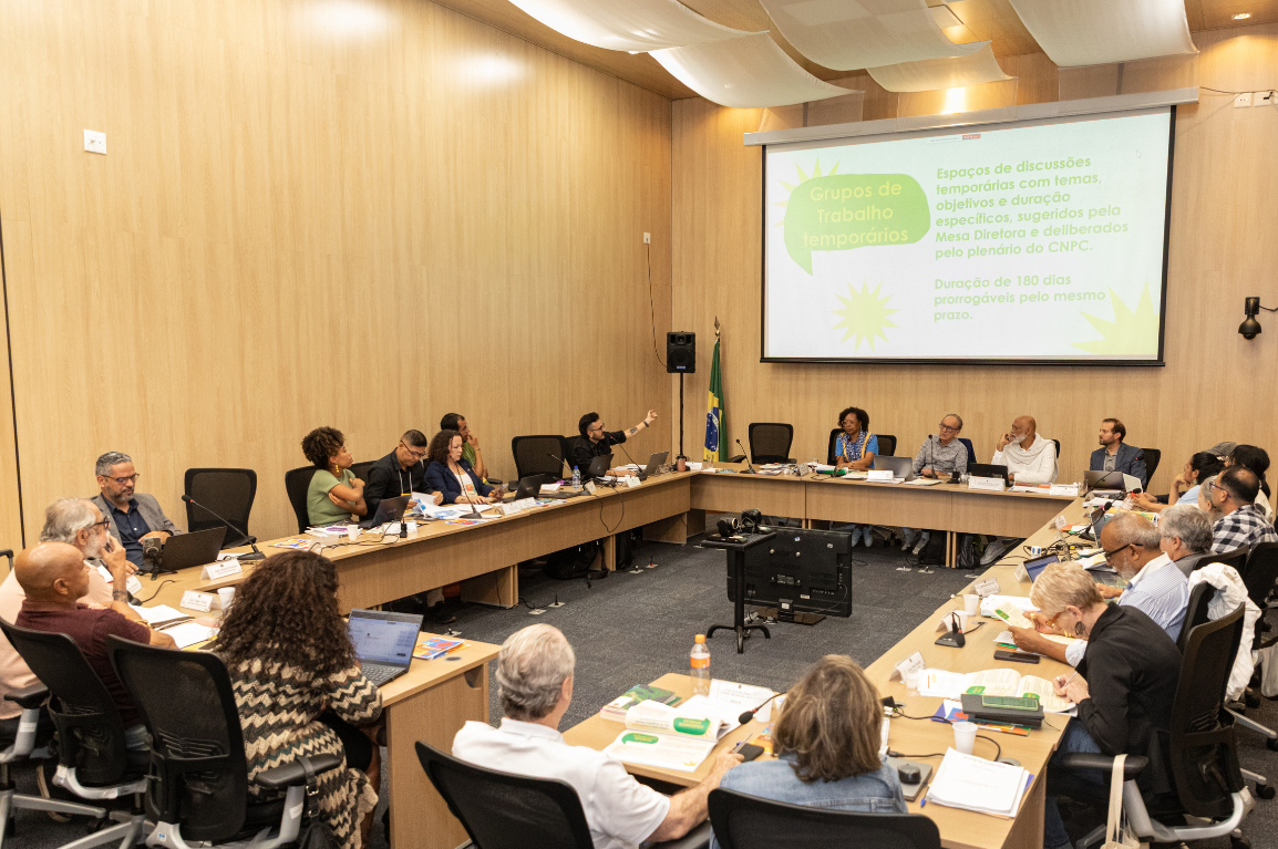 Debate sobre Plano Nacional de Cultura marca primeiro dia da 44ª Reunião do
Conselho Nacional de Política Cultural