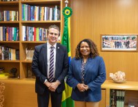 Democratização da cultura e da educação guiam encontro dos ministros Camilo Santana e Margareth Menezes