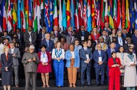 Em Barcelona, Margareth Menezes participa da abertura da Mondiacult e de reuniões bilaterais