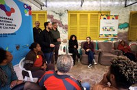 Em Porto Alegre, MinC reúne agentes culturais no Quilombo do Sopapo para debater fortalecimento dos territórios