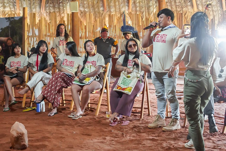 Encontro Formativo do Pontão de Culturas Indígenas reúne lideranças e juventudes de todo o país