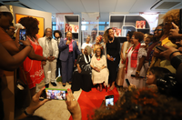 Entre memória e luta: Margareth Menezes inaugura exposição sobre Luiza Bairros e participa de diálogo político-cultural