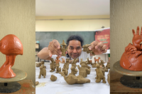 Exposição Terenoé leva arte e memória dos povos indígenas para a Biblioteca Demonstrativa