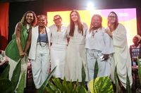 Fábrica Cultural celebra 20 anos e reforça empreendedorismo feminino em roda de conversa com ministras e primeiras-damas