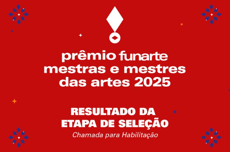Funarte publica resultado de seleção do Prêmio Mestras e Mestres das Artes 2025, após recursos