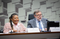 Margareth Menezes destaca prioridades do MinC para 2024 em Comissão de Cultura do Senado