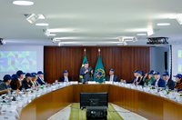 Margareth Menezes participa de reunião ministerial que reafirma soberania do Brasil