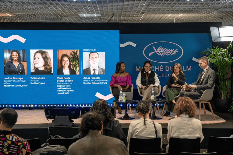Brasil reforça protagonismo em Cannes com agenda estratégica para o audiovisual no Marché du Film