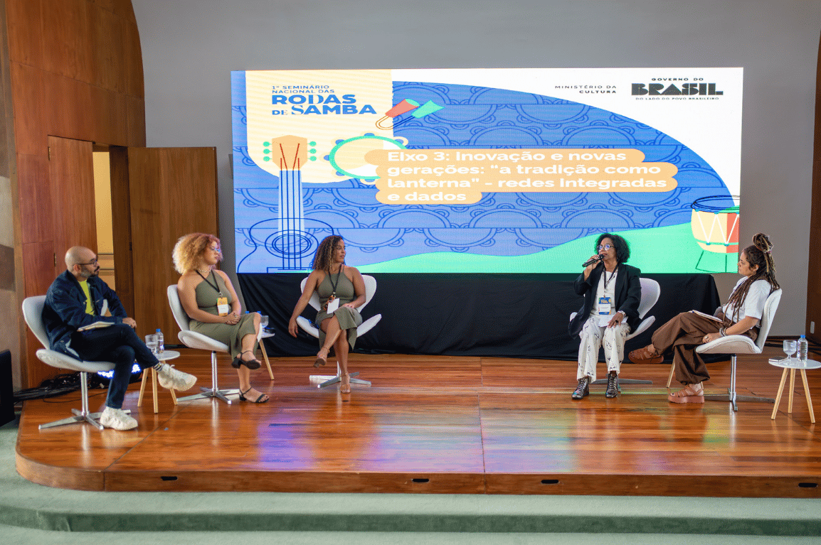 MinC debate o futuro das rodas de samba pensando tradição, tecnologia e
articulação entre movimentos culturais