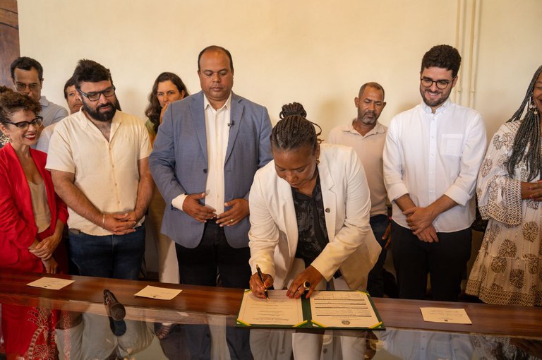 MinC entrega Ordem de Serviço para requalificação da Feira do Bembé Mercado