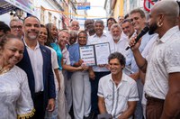 MinC, governo da Bahia e Caixa assinam termo de cessão de prédio histórico que sediará novo centro cultural do banco em Salvador