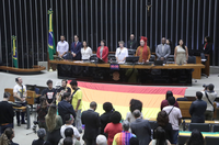 MinC participa de sessão solene na Câmara dos Deputados em homenagem ao Dia do Orgulho LGBTQIA+