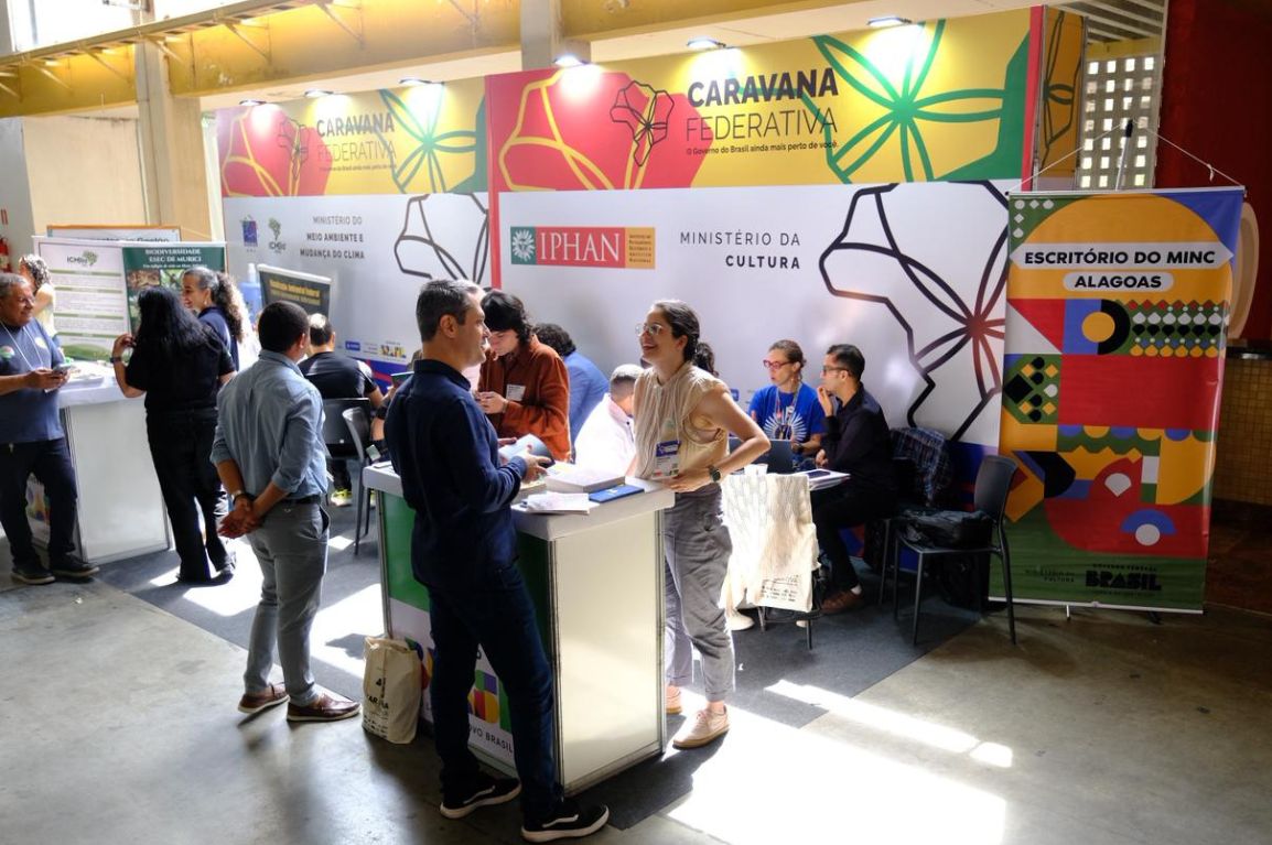 Ações do Circula MinC e da Caravana Federativa estiveram em Maceió na quinta (26) e sexta-feira (27); eventos reuniram gestores de 11 municípios e passaram pela periferia da cidade