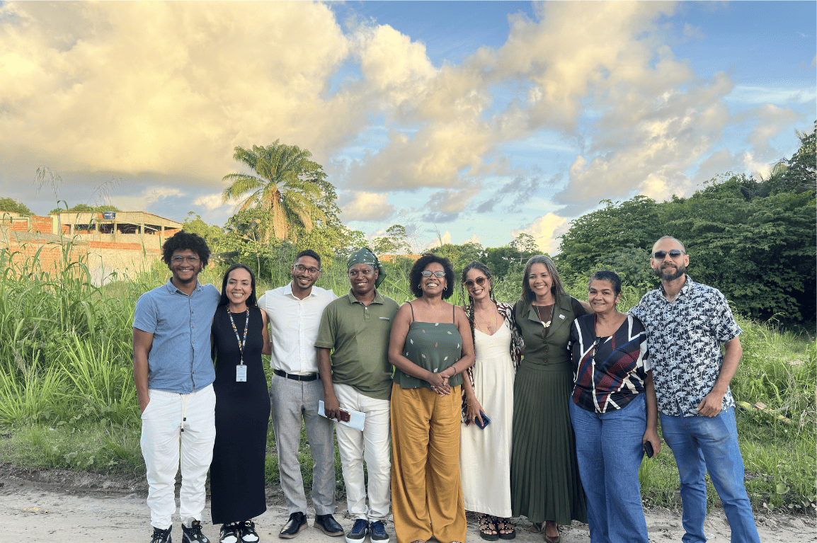 Ministério da Cultura, Governo da Bahia e Prefeitura de Camaçari preparam
terreno para o novo CEU da Cultura na cidade