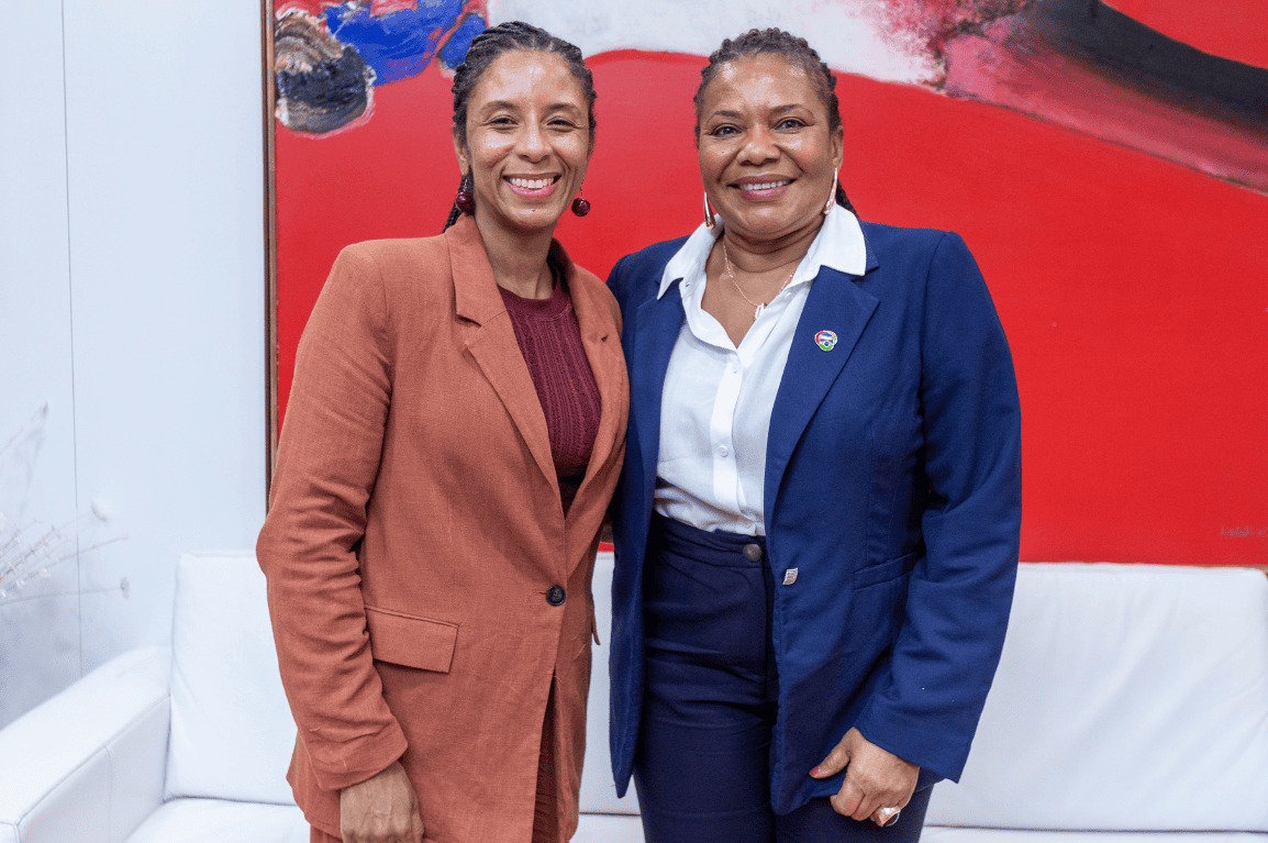 Em reunião com a ministra Rachel Barros de Oliveira, Margareth Menezes destacou a centralidade da cultura negra para o Brasil e defendeu atuação integrada entre as pastas