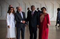 Ministra da Cultura participa de almoço com presidentes do Brasil e de Angola