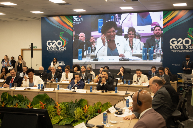 Ministra Margareth Menezes participa da Reunião Ministerial de Cultura do G20 na África do Sul