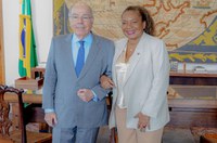 Ministros da Cultura e das Relações Exteriores se reúnem no Palácio do Itamaraty