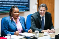 Margareth Menezes e Fernando Haddad discutem prioridades culturais