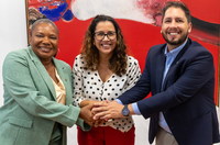 Nova presidente da Comissão de Cultura da Câmara dos Deputados visita sede do MinC