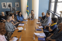 Novo presidente da Funarte, Leonardo Lessa, reúne Diretoria Colegiada da Fundação