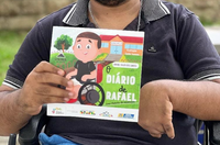 O Diário de Rafael: autor diagnosticado com paralisia cerebral lança biografia com apoio da Lei Paulo Gustavo