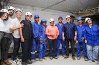Obras do Teatro Castro Alves e ações estratégicas pautam agendas institucionais na Bahia