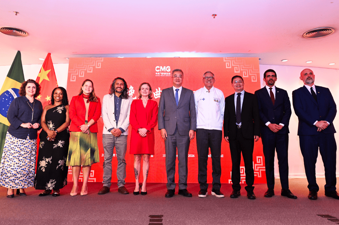 Com presença do MinC e do Iphan, noite de gala do China Media Group destacou o audiovisual e o patrimônio imaterial como pontes no Ano Cultural Brasil-China 2026