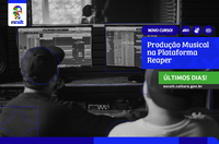 Últimos dias: inscrições para curso de produção musical encerram nesta terça-feira (11)