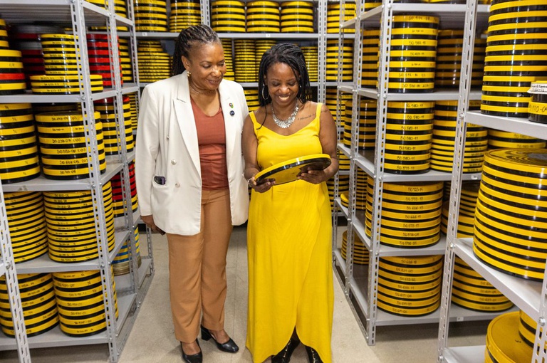 Visita de Margareth Menezes ao CTAv destaca retomada da formação, preservação e inovação no audiovisual brasileiro