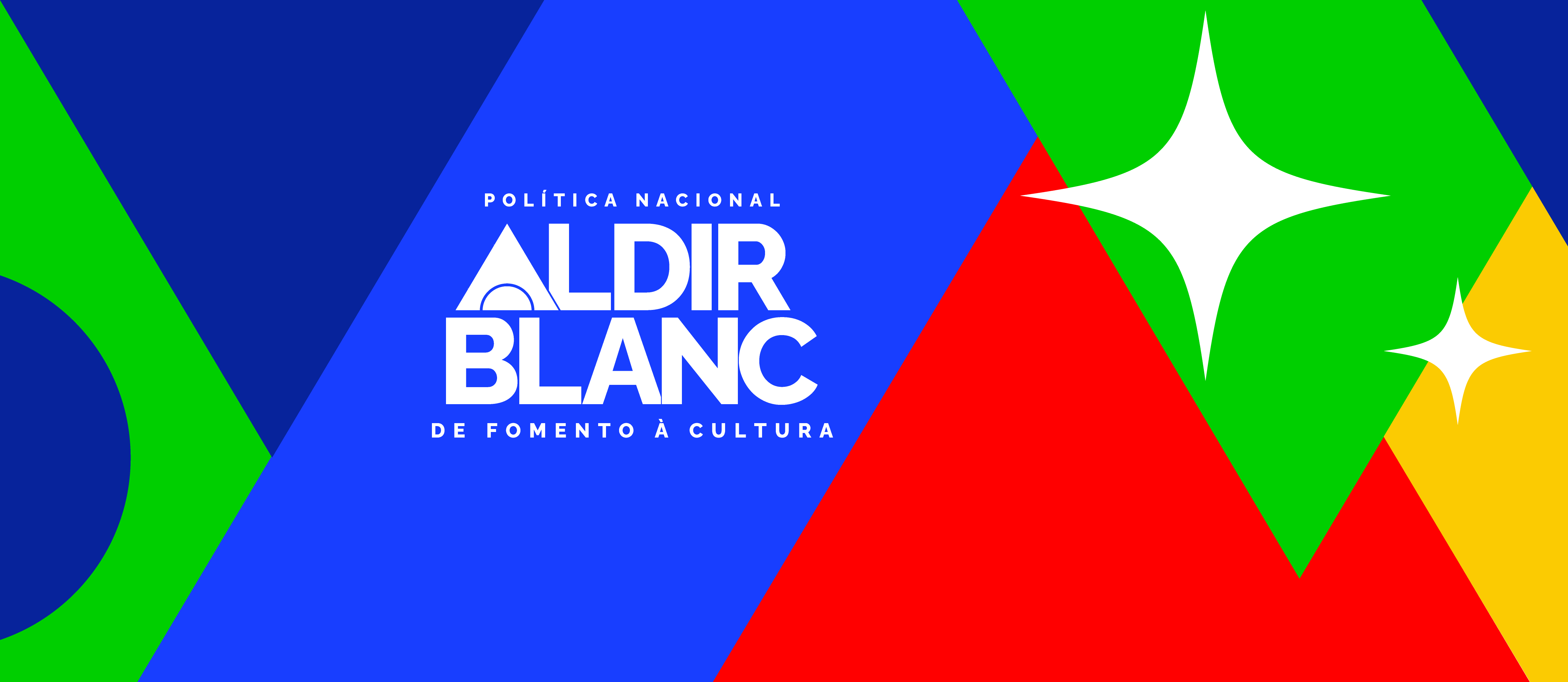 BANNER COM A LOGOMARCA DA POL´PITCA NACIONAL ALDIR BLANC NO CANTO INFERIOR DIREITO. AO CENTRO, HÁ UMA MULHER, QUE DANÇA COM SAIA COLORIDA COM FLORES.