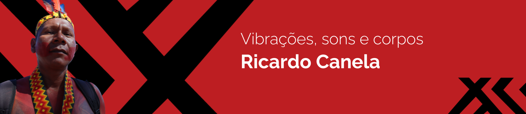Banner com a imagem de Ricardo Canela
